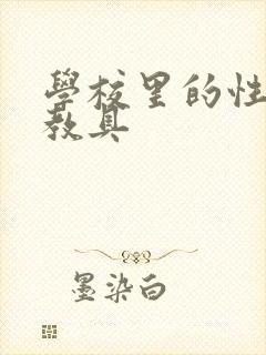 学校里的性教学教具