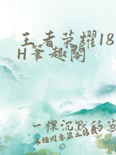 王者荣耀18rH笔趣阁