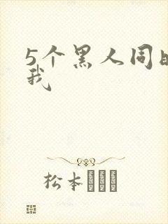 5个黑人同时玩我