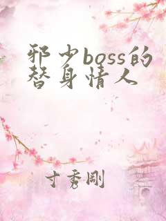 邪少boss的替身情人