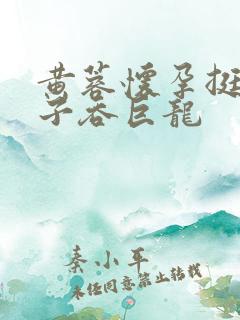 黄蓉怀孕挺大肚子吞巨龙