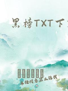 黑榜TXT下载