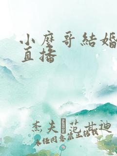 小么哥结婚视频直播