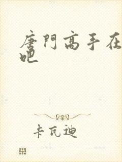 唐门高手在异世吧