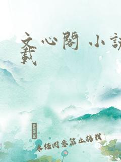 文心阁 小说连载