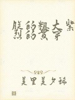 朕的粗大紫红猛烈的贯穿