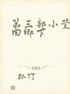 第三部小莹乱翁回乡下