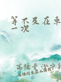 等不及在车里做一次