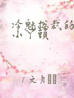 冷魅总裁的纯纯小丫头