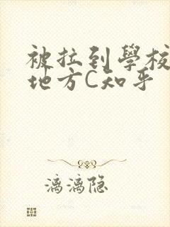 被拉到学校没人地方C知乎