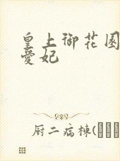 皇上御花园中要爱妃