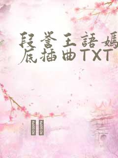 段誉王语嫣在井底插曲TXT