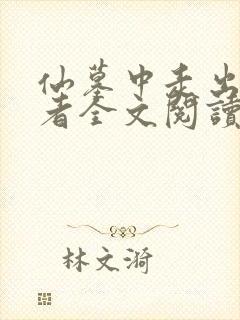 仙墓中走出的强者全文阅读