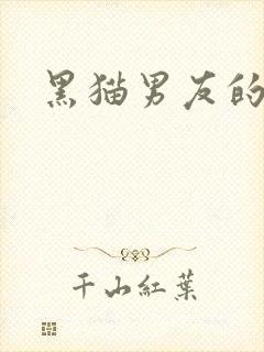 黑猫男友的