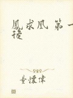 凤求凰 第一皇后