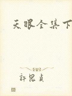 天眼全集下载