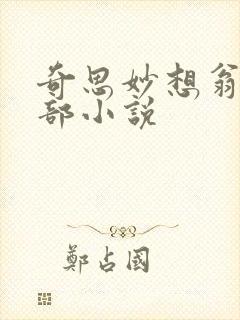 奇思妙想翁的全部小说