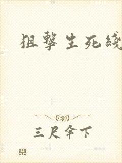 狙击生死线小说