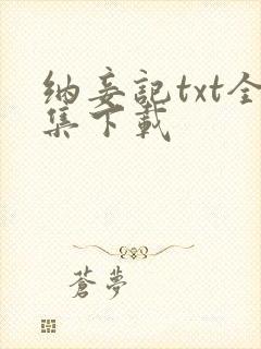 纳妾记txt全集下载