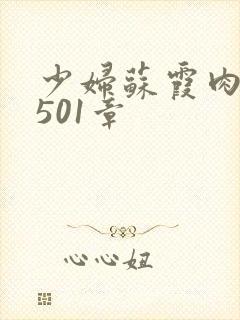 少妇苏霞肉欲第501章