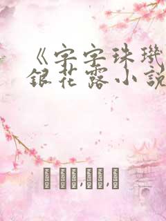 《字字珠玑》金银花露小说