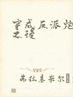 穿成反派炮灰攻之后