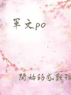 军文po