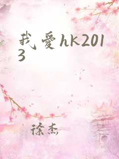 我爱hk2013
