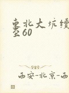 东北大坑续集1至60