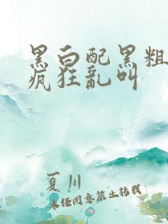 黑白配黑粗硬大疯狂乱叫