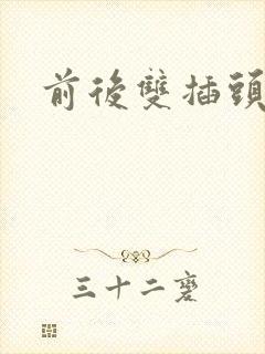 前后双插头互攻