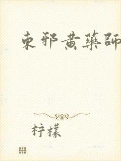 东邪黄药师本纪