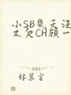 小SB几天没做又欠CH顾一成