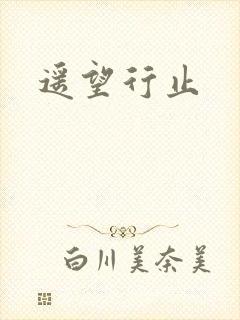 遥望行止
