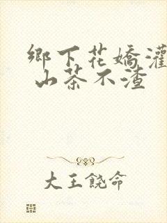 乡下花娇灌日常 山茶不渣