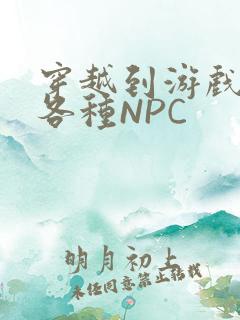 穿越到游戏里和各种NPC