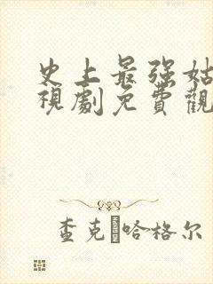 史上最强姑爷电视剧免费观看