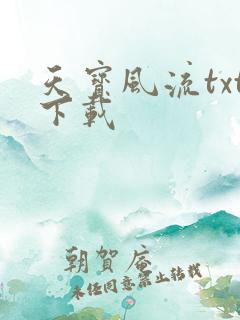 天宝风流txt下载