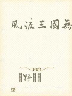 风流三国无弹窗