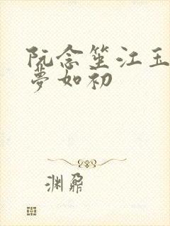 阮念笙江玉楼回梦如初