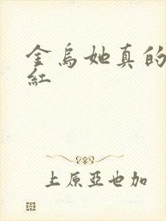 金乌她真的好想红