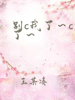 别c我了～c烂了～