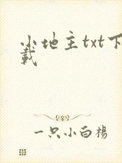 小地主txt下载