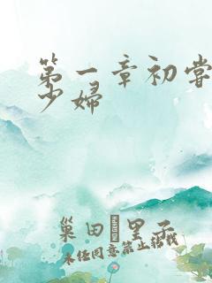 第一章初尝云雨少妇