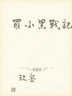 罗小黑战记小说