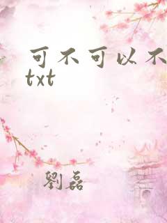 可不可以不嫁人txt