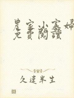 农家小寡妇全文免费阅读