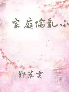 家庭伦乱小说