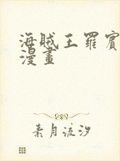 海贼王罗宾同人漫画