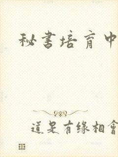 秘书培育中